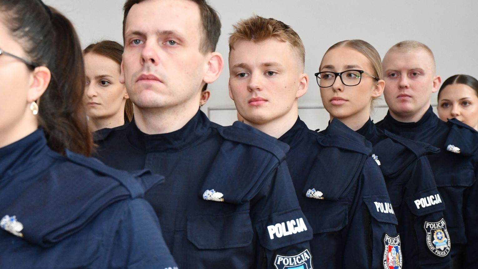 W Rzeszowie 46 nowych policjantów złożyło ślubowanie FOTO