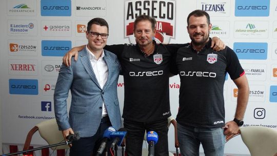 Asseco Resovia Rzeszów zaprezentowała nowego trenera