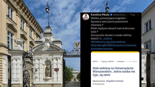 Atak w Warszawie: W sieci zawrzało po wpisie Pikuły. Post skomentował m.in. Gawlik