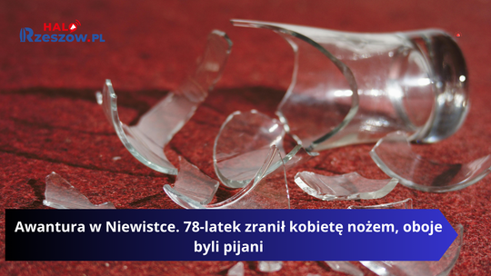 Awantura w Niewistce. 78-latek zranił kobietę nożem, oboje byli pijani