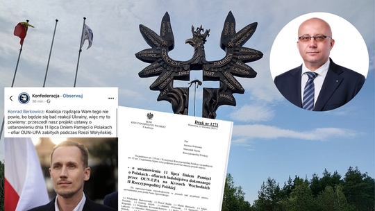 Berkowicz próbował przypisać Konfederacji projekt ustawy? PSL: „Przestańcie hańbić pamięć ofiar swoimi kłamstwami!”