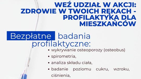 Bezpłatna akcja profilaktyczna dla mieszkańców Rzeszowa
