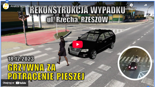 Bitwy Drogowe. Analiza potrącenia 14-latki na przejściu dla pieszych w Rzeszowie [WIDEO]