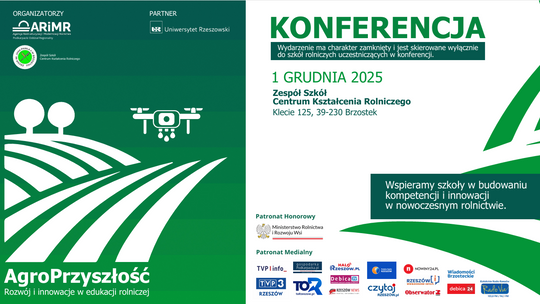 Brzostek stawia na nowoczesne rolnictwo. Konferencja o przyszłości edukacji rolniczej Brzostek stawia na nowoczesne rolnictwo. Konferencja o przyszłości edukacji rolniczej