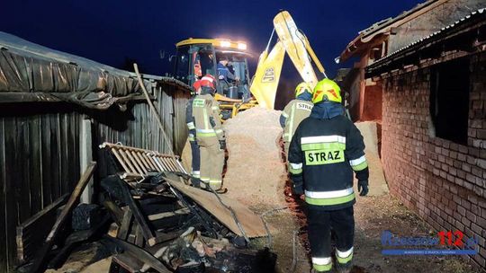 Brzóza Królewska. Pożar stolarni