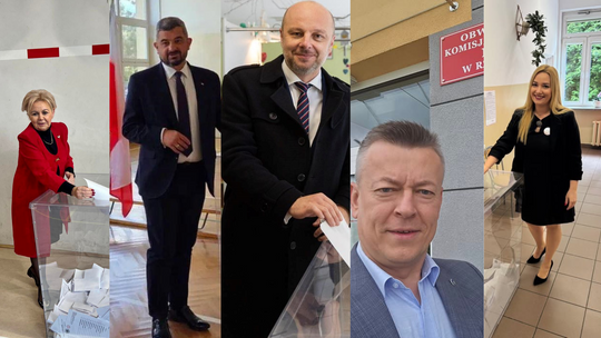Ci podkarpaccy politycy i samorządowcy już oddali swój głos
