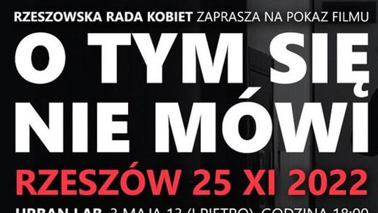 Cierpienie Kobiet po pseudowyroku TK. Projekcja filmu "O tym się nie mówi" 