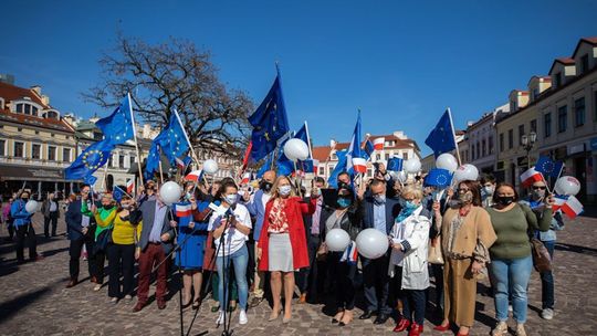 Co Konrad Fijołek sądzi o UE? Dzień Europy w Rzeszowie