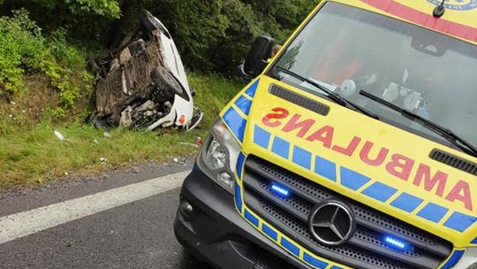 Dąbrówki k. Łańcuta. Zderzenie dwóch pojazdów. Objazdy!