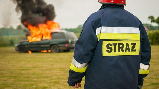 Doszło do pożaru dwóch samochodów w Czudcu i Czarnorzekach!