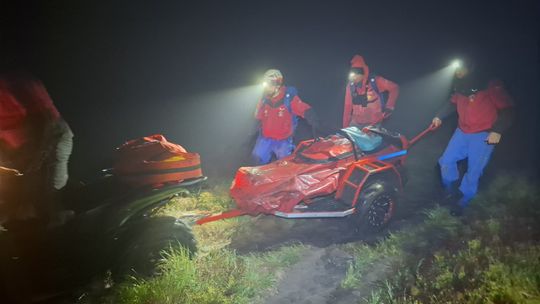 Dramatyczna akcja ratunkowa w Bieszczadach. Turysta uratowany na Kopie Bukowskiej