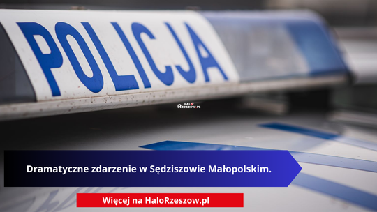 Dramatyczne zdarzenie w Sędziszowie Małopolskim.