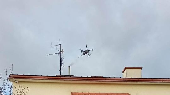 Dron nad Rzeszowem. Straż miejska kontrolowała paleniska