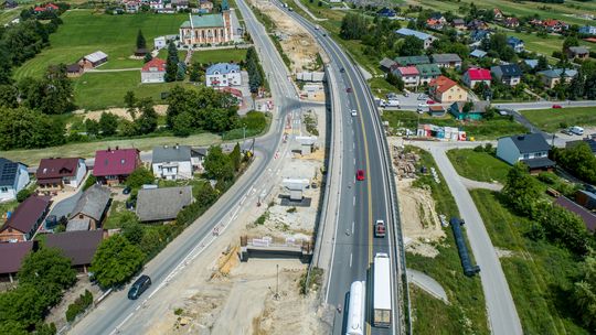 Druga jezdnia na odcinku S19 Sokołów Małopolski Północ - Jasionka na półmetku [FOTO]