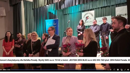 Drugi noworoczny koncert dla Rafałka: Społeczność Zaczernia znów pomogła