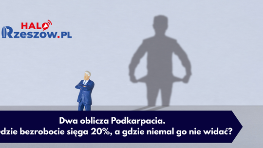 Dwa oblicza Podkarpacia. Gdzie bezrobocie sięga 20%, a gdzie niemal go nie widać?