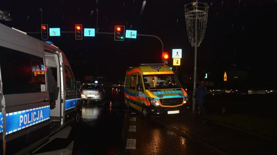 Dwoje rannych w zderzeniu opla z mercedesem w Rzeszowie