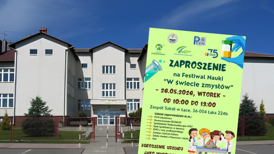 Festiwal Nauki "W świecie zmysłów" już w maju zawita do Łąki