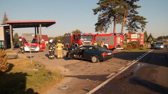 Gorzyce. Zderzenie dwóch pojazdów. Utrudnienia