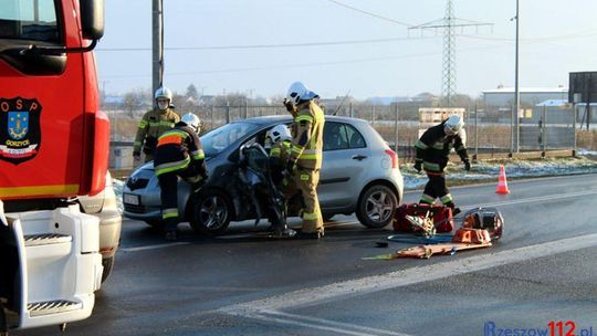 Gorzyce. Zderzenie toyoty i seata