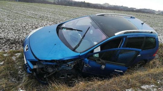 Groźny wypadek w Husowie. Dziecko trafiło do szpitala