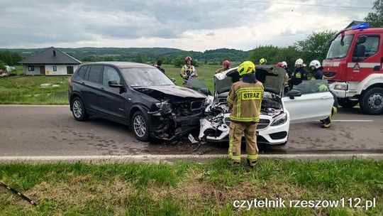Groźny wypadek w miejscowości Bachórz koło Dynowa