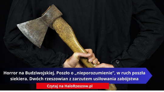 Horror na Budziwojskiej. Krwawa sprzeczka znajomych, w ruch poszła siekiera. Dwóch rzeszowian oskarżonych o usiłowanie zabójstwa Horror na Budziwojskiej. Krwawa sprzeczka znajomych, w ruch poszła siekiera. Dwóch rzeszowian oskarżonych o usiłowanie zabójstwa