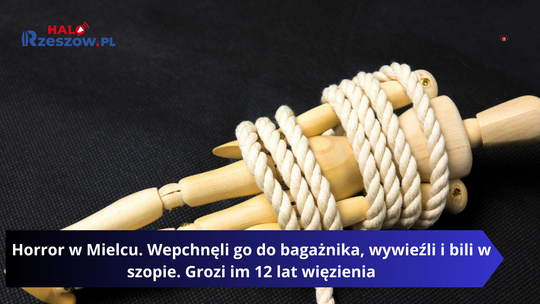 Horror w Mielcu. Wepchnęli go do bagażnika, wywieźli i bili w szopie. Grozi im 12 lat więzienia