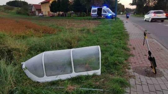 Incydent na Podkarpaciu. Z samolotu oderwała się osłona kabiny pilota [ZDJĘCIA]