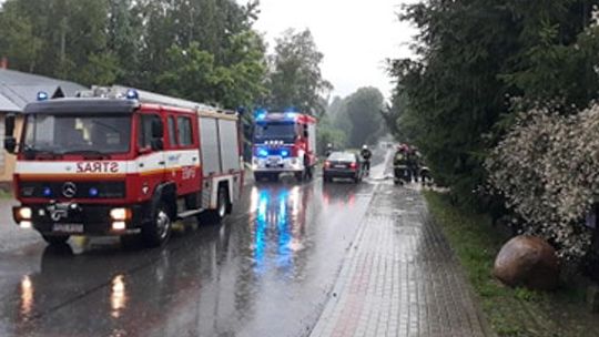 Interwencje straży pożarnej na Podkarpaciu