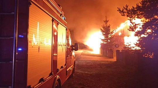 Jedna osoba zginęła w pożarze domu w Narolu