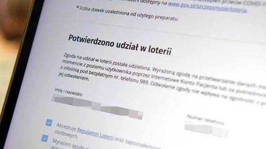 Już dziś kolejne losowanie nagród loterii szczepionkowej