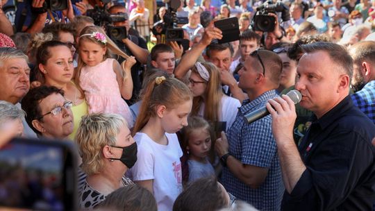 Kampania prezydencka. Andrzeja Dudy ostatni dzień na Podkarpaciu FOTO i VIDEO