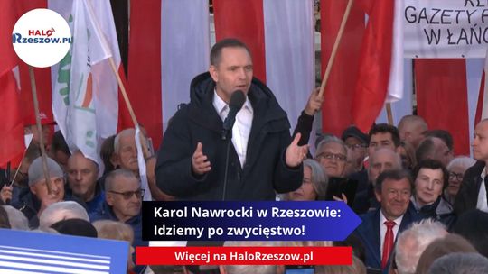 Karol Nawrocki w Rzeszowie