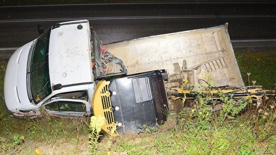 Kierował dostawczym Iveco z koparką mając 2,7 alkoholu we krwi!