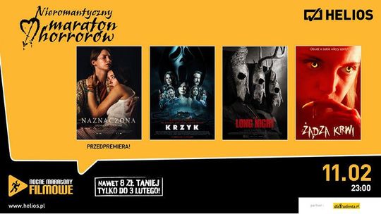 Kino Helios zaprasza na Nieromantyczny Maraton Horrorów