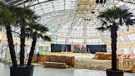 Kino i impreza na plaży w G2A Arena − Summer Arena 