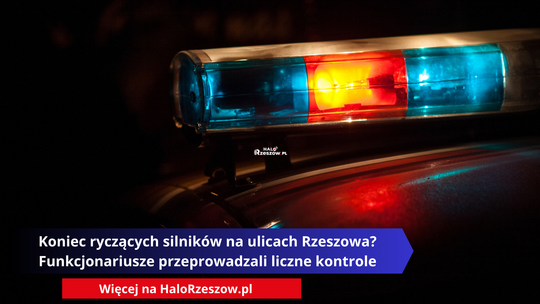 Koniec ryczących silników na ulicach Rzeszowa? Funkcjonariusze ruszyli na łowy ze sonometrami