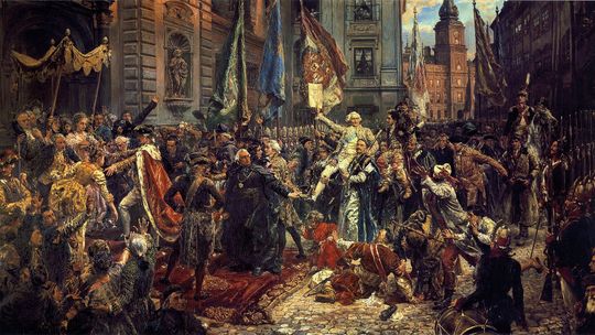 Konstytucja 3 Maja zabezpieczała możliwość rozwoju gospodarczego i politycznego kraju