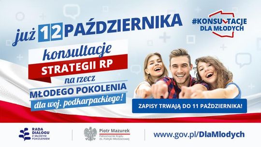 Konsultacje „Strategii RP na rzecz Młodego Pokolenia” na Podkarpaciu