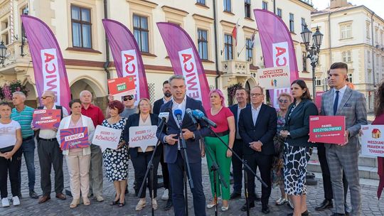 Krzysztof Gawkowski w Rzeszowie: Lewica walczy o 2 mandaty na Podkarpaciu