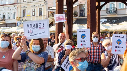 LexTVN. W sobotę kolejny protest na rynku w Rzeszowie