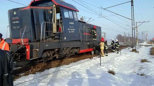 Lokomotywa zderzyła się z pociągiem. Są ranni!