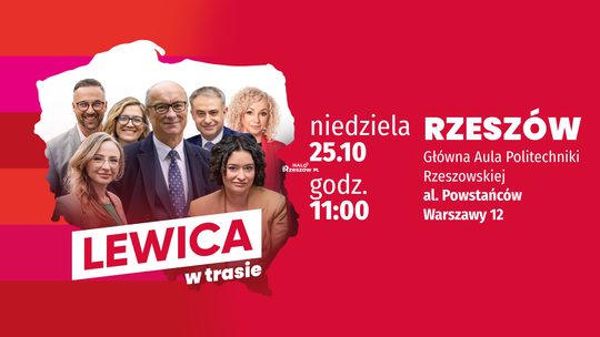 Marszałek Sejmu przyjeżdża do Rzeszowa. Włodzimierz Czarzasty spotka się z mieszkańcami na Politechnice