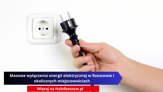 Masowe wyłączenia energii elektrycznej w Rzeszowie i okolicznych miejscowościach