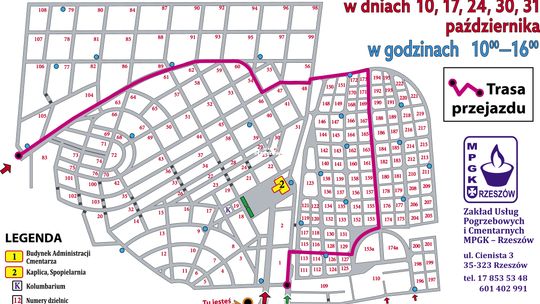 Masz problem z poruszaniem się? Po cmentarzu na Wilkowyji przejedziesz darmowym meleksem