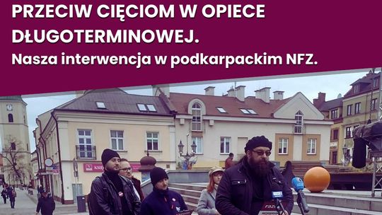 NFZ tnie środki na opiekę długoterminową. Razem alarmuje: ucierpią tysiące pacjentów NFZ tnie środki na opiekę długoterminową. Razem alarmuje: ucierpią tysiące pacjentów