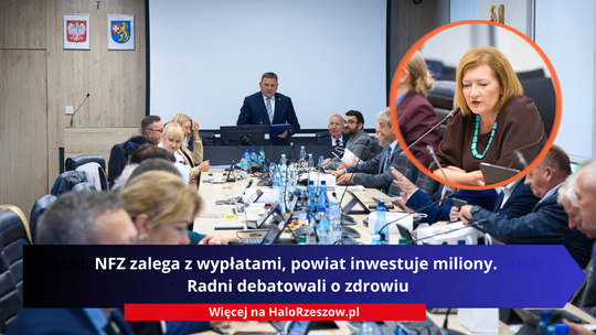NFZ zalega z wypłatami, powiat inwestuje miliony. Radni debatowali o zdrowiu