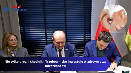 Nie tylko drogi i chodniki. Trzebownisko inwestuje w zdrowe oczy mieszkańców