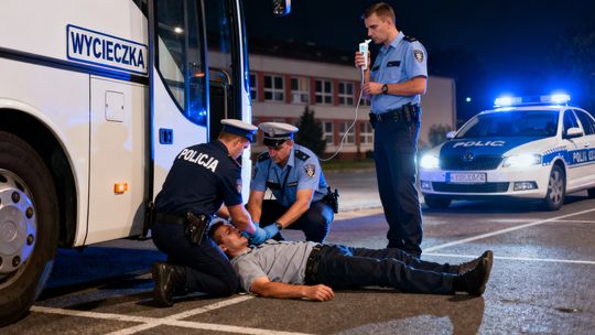 Nietrzeźwy kierowca autobusu zatrzymany przed wyjazdem uczniów na wycieczkę Nietrzeźwy kierowca autobusu zatrzymany przed wyjazdem uczniów na wycieczkę